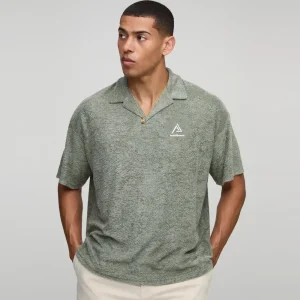 Oversized Washed Revere Polo