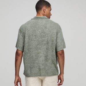 Oversized Washed Revere Polo