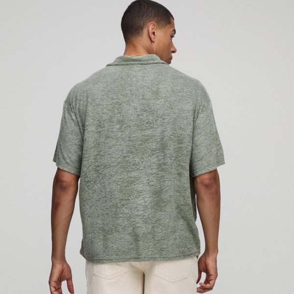 Oversized Washed Revere Polo - Image 2