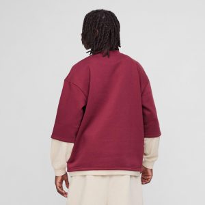 Oversized Official Applique Washed Sweatshirt