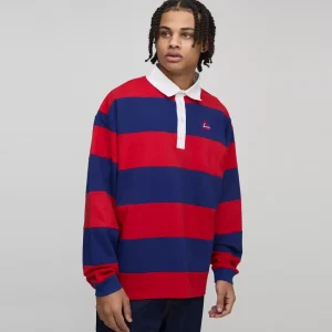 Oversized Short Sleeve Bonded Scuba Polo