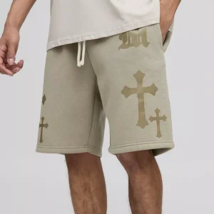 Plus Varsity Mesh Basketball Loose Fit Shorts